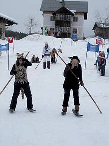 die schwierige Piste auf der Faschlleitn
