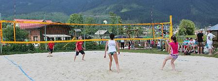 Beachvolleyballturnier in Gosau