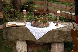 geschm�ckter Altar