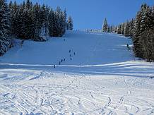 Talabfahrt vom Hornspitz nach Gosau