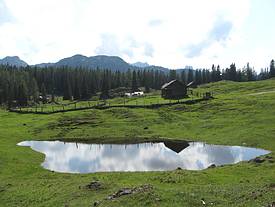 Almsee auf der Plankensteinalm