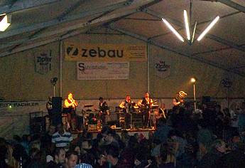 Tolle Stimmung im Festzelt
