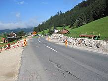 Steinst�tzmauer