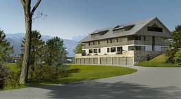die geplante Hotelanlage 4 Jahrszeitenhof