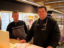 Harald Achleitner und Wolfgang Danbauer, ADEG Gosau