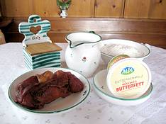 Zutaten für Fleischhuderling