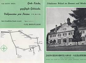 Hotelprospekt Schlosshotel Gosau