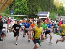 Start zum 10. Gosausee- Staffelrundlauf