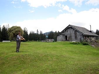 Heuernte auf der Plankensteinalm
