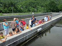 Besucher beim Reinhalteverband in Bad Gosiern