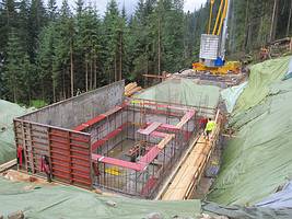 1. Trinkwasserkraftwerk in Gosau