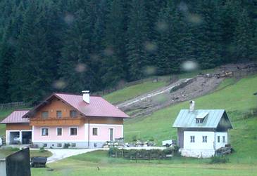 Murenabgang im Vordertal beim Haus Lichtenegger