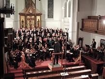 Chor und Orchester der �kumenischen Kirchenmusik-Studienwoche in Gosau