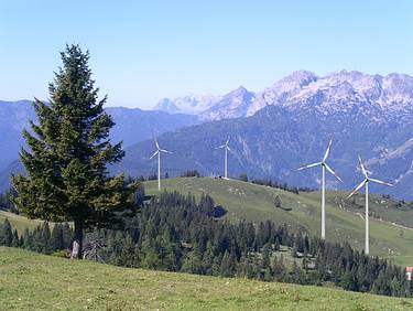 Windenergie f�r die Skiregion Dachstein West